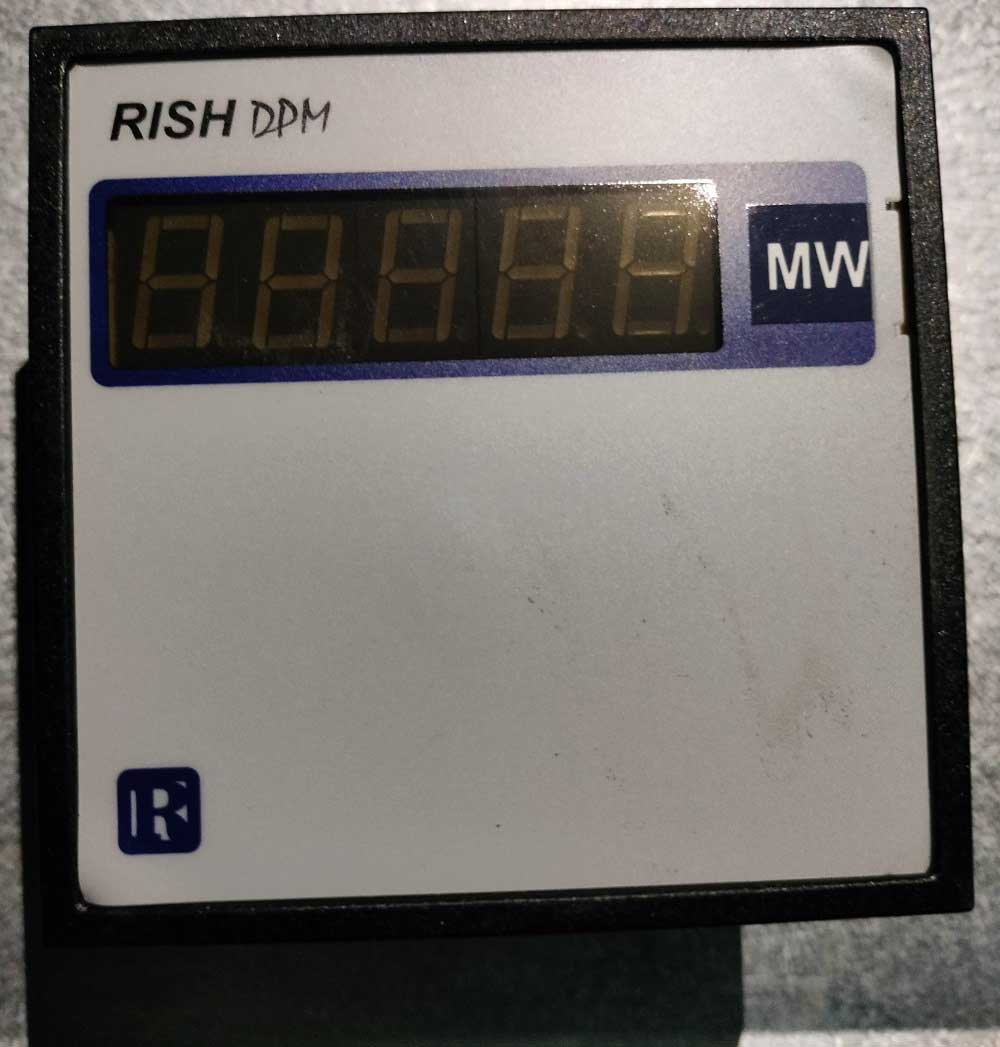 Rish Digital Mw Power Meter 4 1/2 digits 96ADC-B